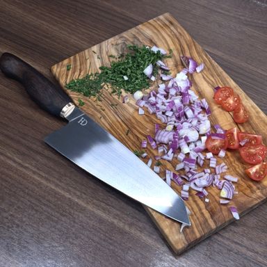 Handgeschmiedetes Küchenmesser