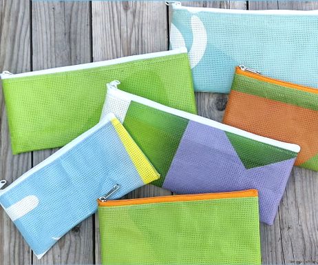 Stiftemäppchen aus Bannern