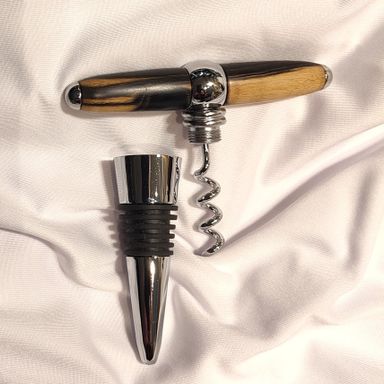 Korkenzieher und Flaschenverschluss